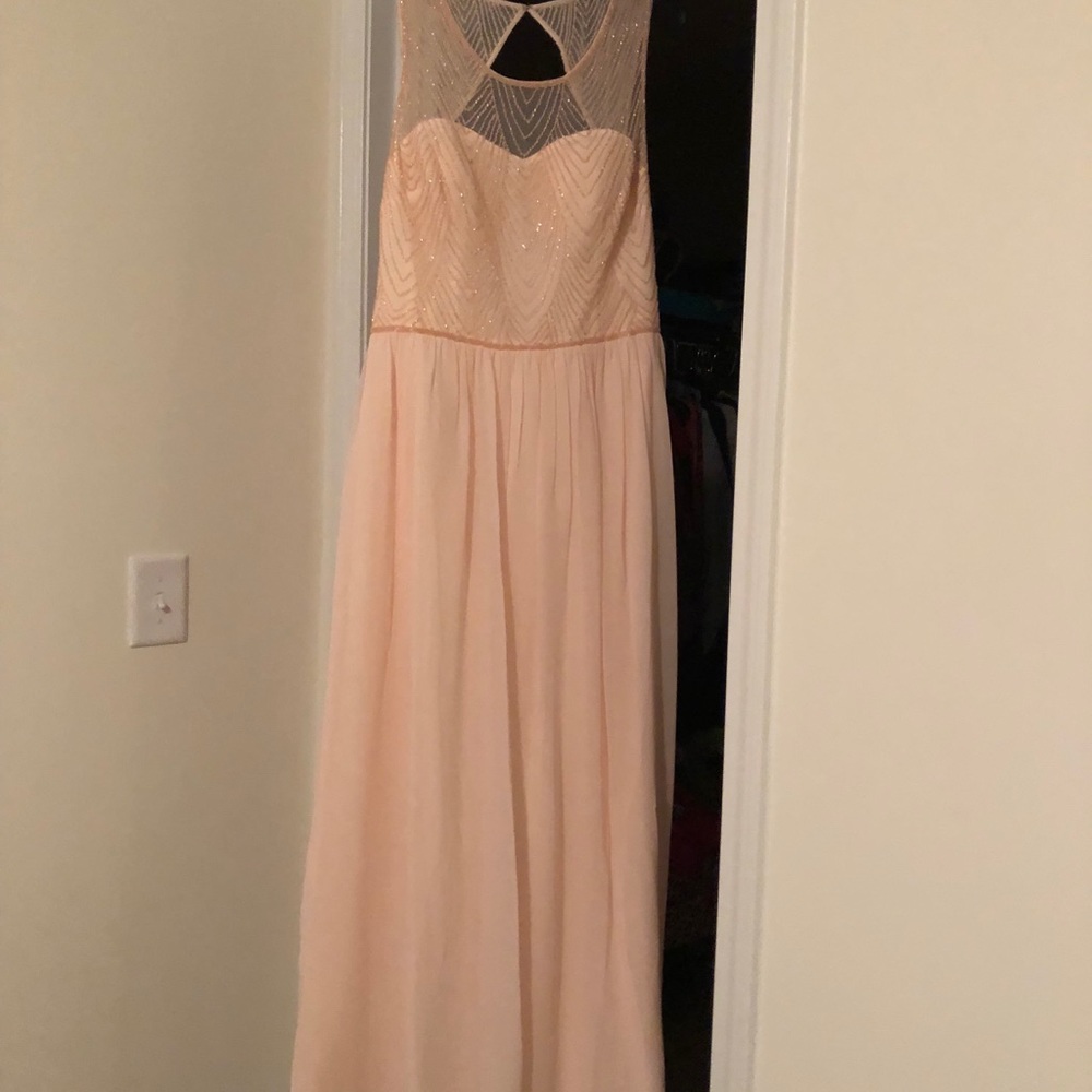 Blush Bridesmaid Dress